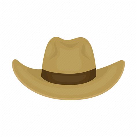 Cowboy, hat, headdress, headwear, wide-brimmed hat icon - Download on png image
