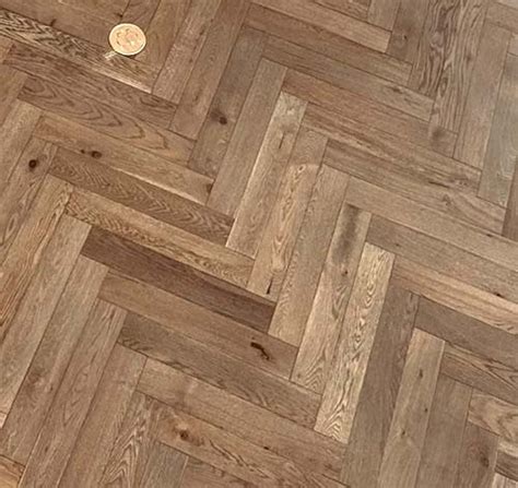 Monarch Plank Herringbone Hardwood Floor Installation