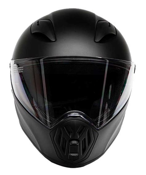 Ls2 Helmets Street Fighter Full Face Motorcycle Helmet Matte Black 419
