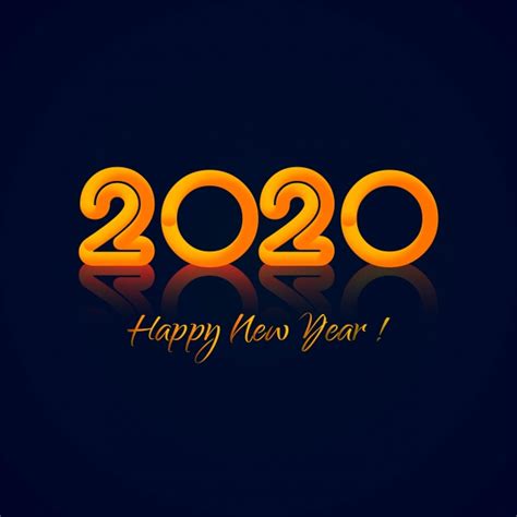 Maybe you would like to learn more about one of these? 2020 Celebration New Year Card Background Illustration, 2020, Year, Calendar Background Image ...