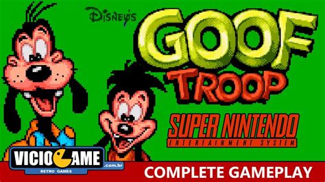 Goof Troop Super Nintendo Complete Gameplay Youtube