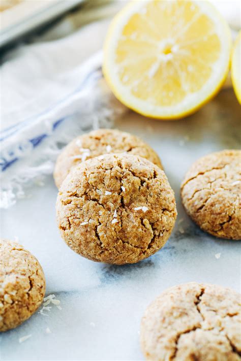 Soft And Chewy Lemon Coconut Cookies Making Thyme For Health