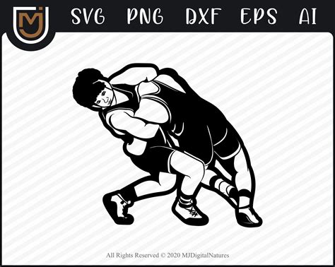 Wrestling Svg Wrestler Svg Wrestling Ring Svg Clipart Images And