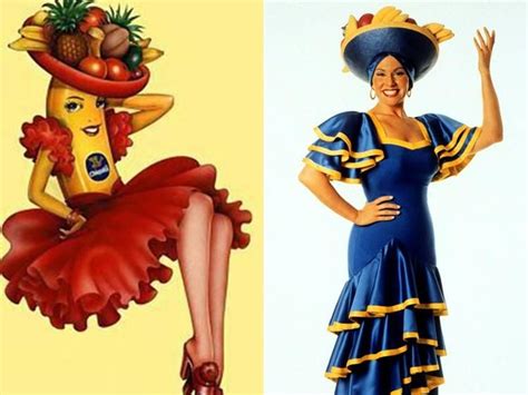 Miss Chiquita Banana Starting In 1944 She Was Depicted As A Banana