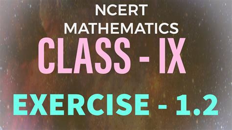 Ncert Maths Class Ix Exercise 12 Youtube