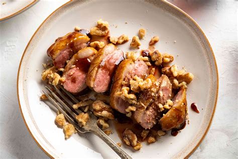 french seared duck breasts with honey glaze recipe