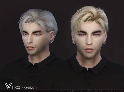 The Sims Resource Wings On1220 Sims 4 Hairs In 2020 Sims 4 Hair