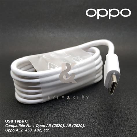 Jual Kabel Charger Data Oppo Usb Type C Oppo A5 A9 2020 A52 A53 A92