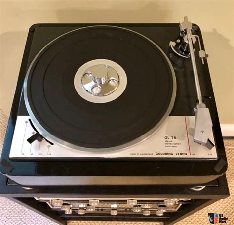 Lenco L75 Classic Idler Wheel Turntable Super Clean With New Solid