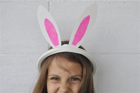 How To Make A Paper Plate Bunny Ears Plate Be A Fun Mum