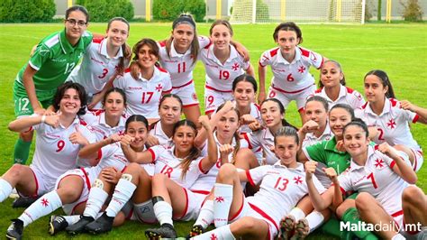 Maltas U17 Women With Promising Uefa Championship Results