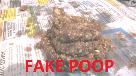 Fake Poop Recipe Cake Baking