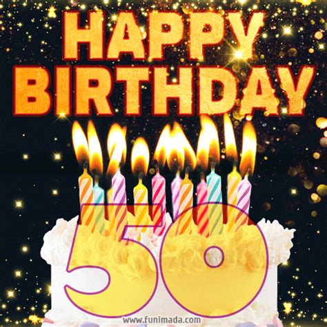 Happy 50th Birthday Cake  Free Download