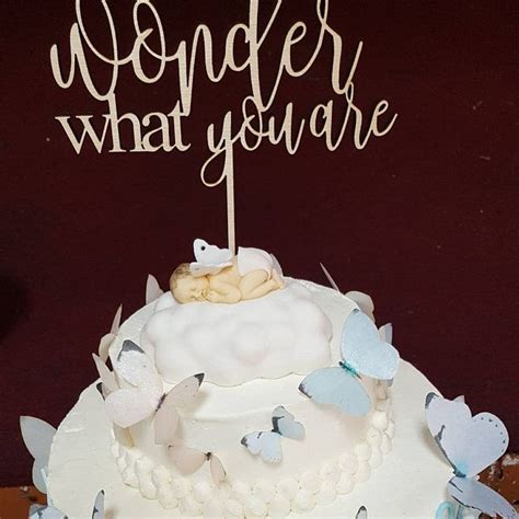 Gender Reavel Cake Custom Cake Sign Really Love What I