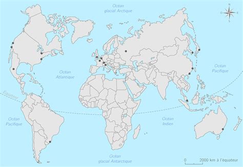 Carte Geographique Mondiale Info ≡ Voyage Carte Plan
