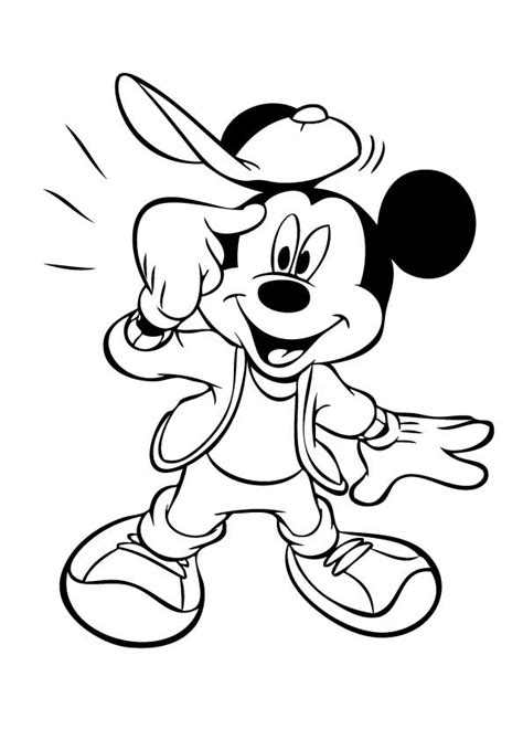 Dibujos Para Colorear Dibujos De Mickey Mouse Para Colorear