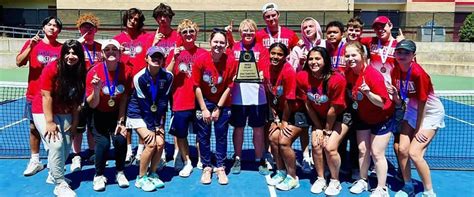 Varsity Tennis Team Is 2022 Tcaf State Champions