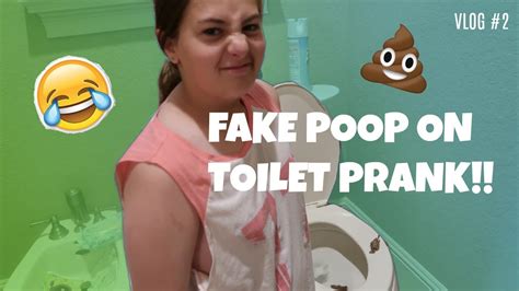 Fake Poop On Toilet Prank Gone Wrong Youtube