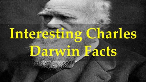 Interesting Charles Darwin Facts Youtube