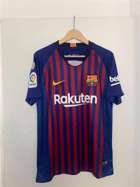 Fc Barcelona Retro Heim Trikot 20182019 Nike Messi 10 Kaufen Auf Ricardo