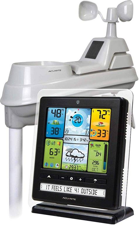 Acurite 01535m Iris 5 In 1 Weather Station With Hd Display Acurite