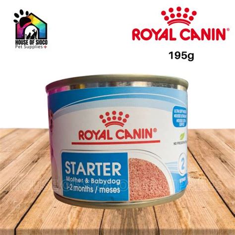 Royal Canin Starter Mousse For Mother And Baby Wet Dog Food 195g Shopee