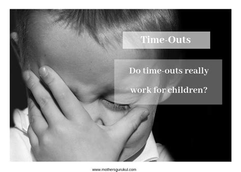 Time Outs Do Time Outs Really Work For Children