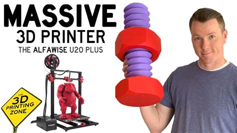 Massive 3d Printer With Killer Features The Alfawise U20 Plus Review