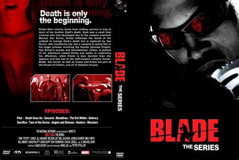 Blade The Series Tv Dvd Custom Covers 4468blade The Series Dvd