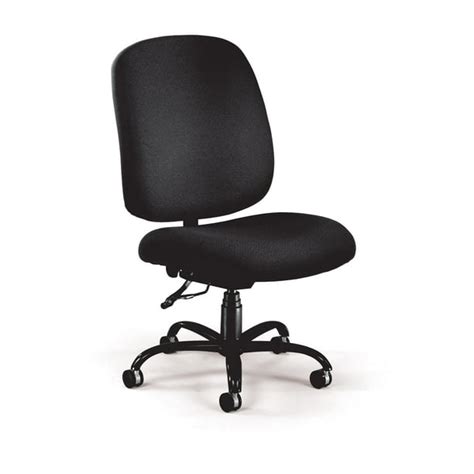 Ofm Model 700 Big And Tall Fabric Mid Back Armless Swivel Task Chair