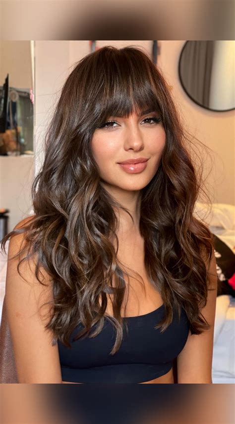 50 prettiest long layered haircuts with bangs for 2023 hair adviser vlr eng br