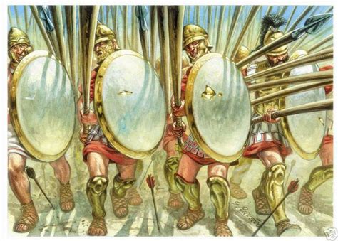 Phalanx Art By Giuseppe Rava Ancient War Historical Warriors