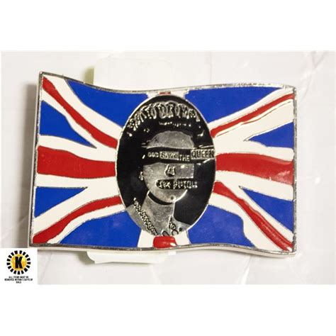 sex pistols belt buckle