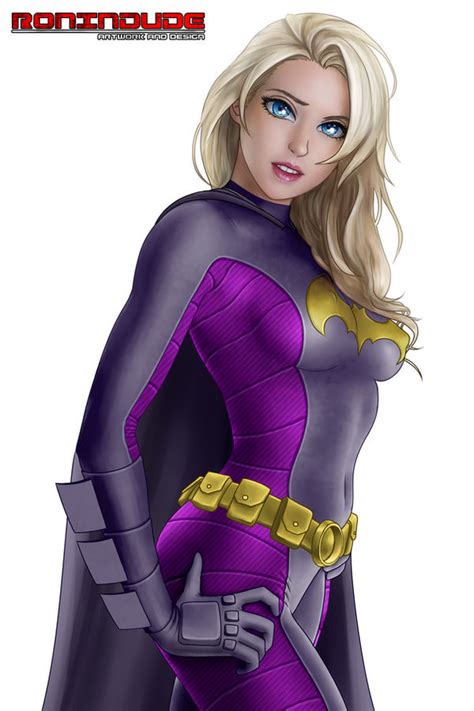 commission stephanie brown as batgirl by ronindude on deviantart