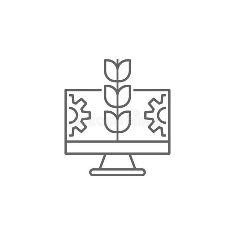Digital Business Growth Icon Element Of Digital Business Icon Stock
