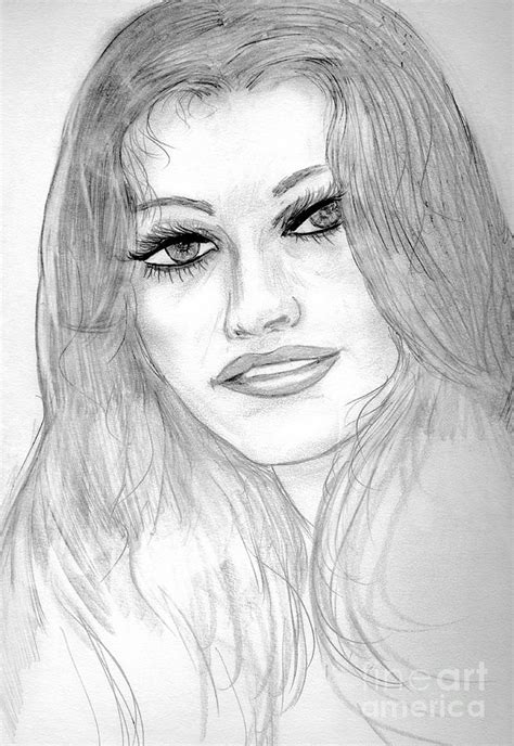 The Face Drawing By Sonya Chalmers Fine Art America