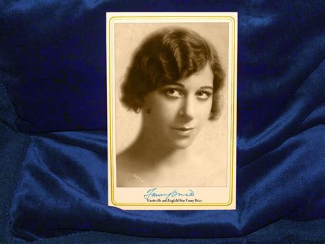 Fanny Brice Vaudeville Ziegfeld Legend Cabinet Card Photograph Vintage Ebay
