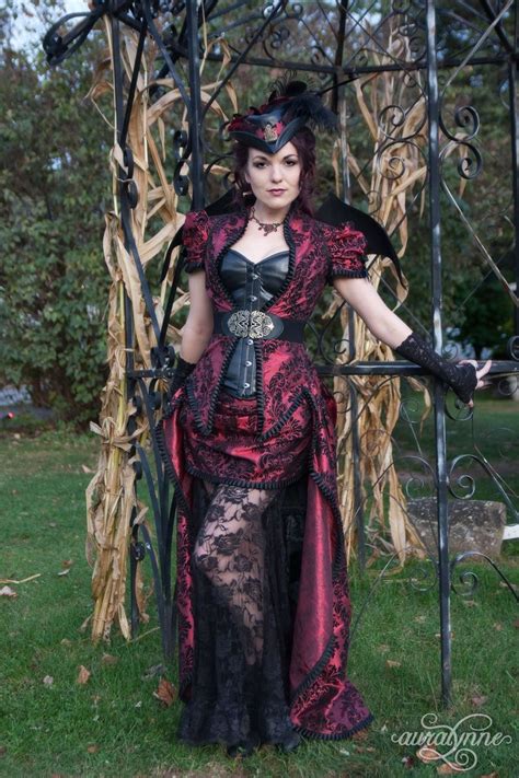 Steampunk Vampire Costume Siren Auralynne The Mask Costume Lace