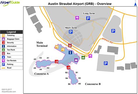 Austin Airport Terminal Map Austin Airport Map Terminal Texas Usa