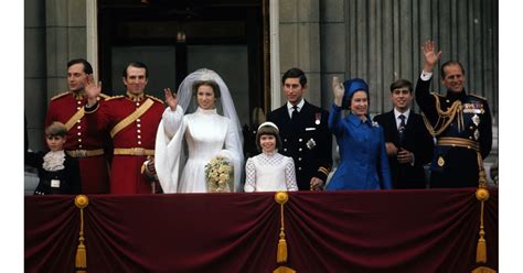 Princess anne, born in 1950, is the first and only daughter of queen elizabeth ii and prince philip. Nov. 14, 1973: Princess Anne and Captain Mark Phillips | Past Royal Wedding Dress Pictures ...