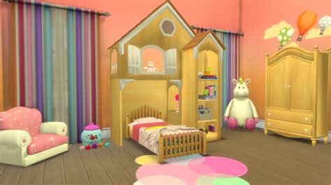 Sims 4 Cc Download Fairytale Bedroom Set For Toddlers Sanjana Sims