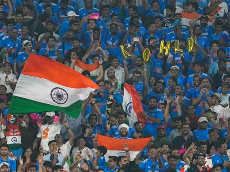 Watch Did Fans Sing Jai Shree Ram During India Pakistan World Cup Match