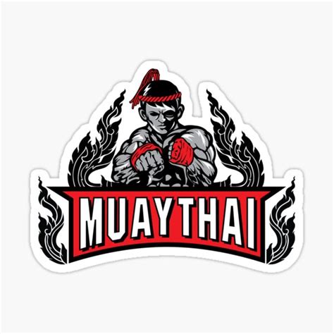 Muaythai Sticker For Sale By Sutee34chat Redbubble
