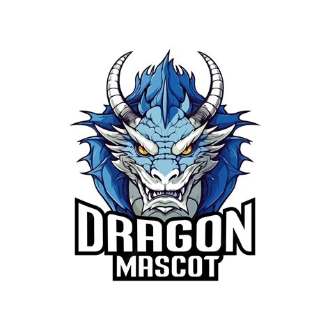 Premium Vector Dragon Mascot Logo Design Dragon Vector Illustration