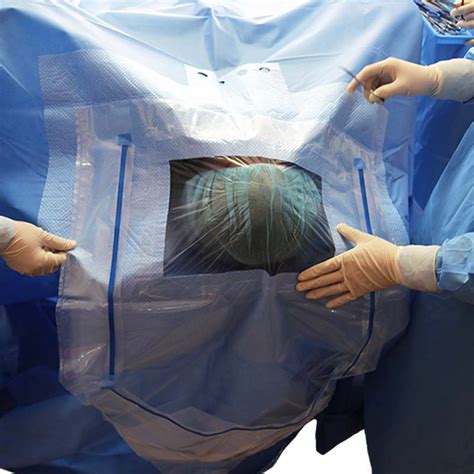 Medpurest Medical Craniotomy Surgical Drapes