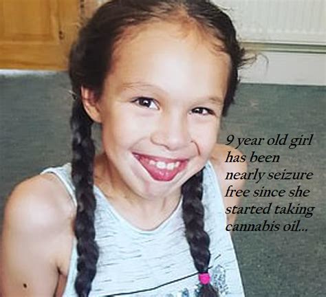 Mycannashop 9 Year Old Girl Has Been Nearly Seizure Free Since She Started Taking Cannabis Oil