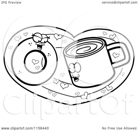 Free psd mockups templates for packaging magazine, book, stationery, apparel, device, mobile, editorial, packaging, business cards, ipad, macbook, glassware Cartoon Clipart Of A Black And White Coffee Cup and Donut ...