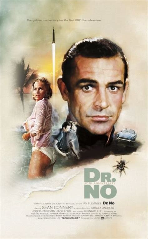 Dr No Starring Sean Connery As 007 The First Bond Movie Ursula