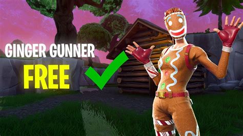 How To Get Ginger Gunner Fortnite For Free Works In Game Youtube