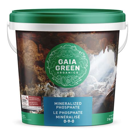 Mineralized Phosphate Gaia Green Bat Guano 4 Plants Indoor